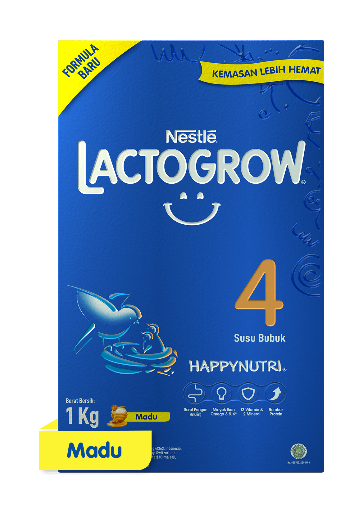 Susu Anak LACTOGROW 4 Madu