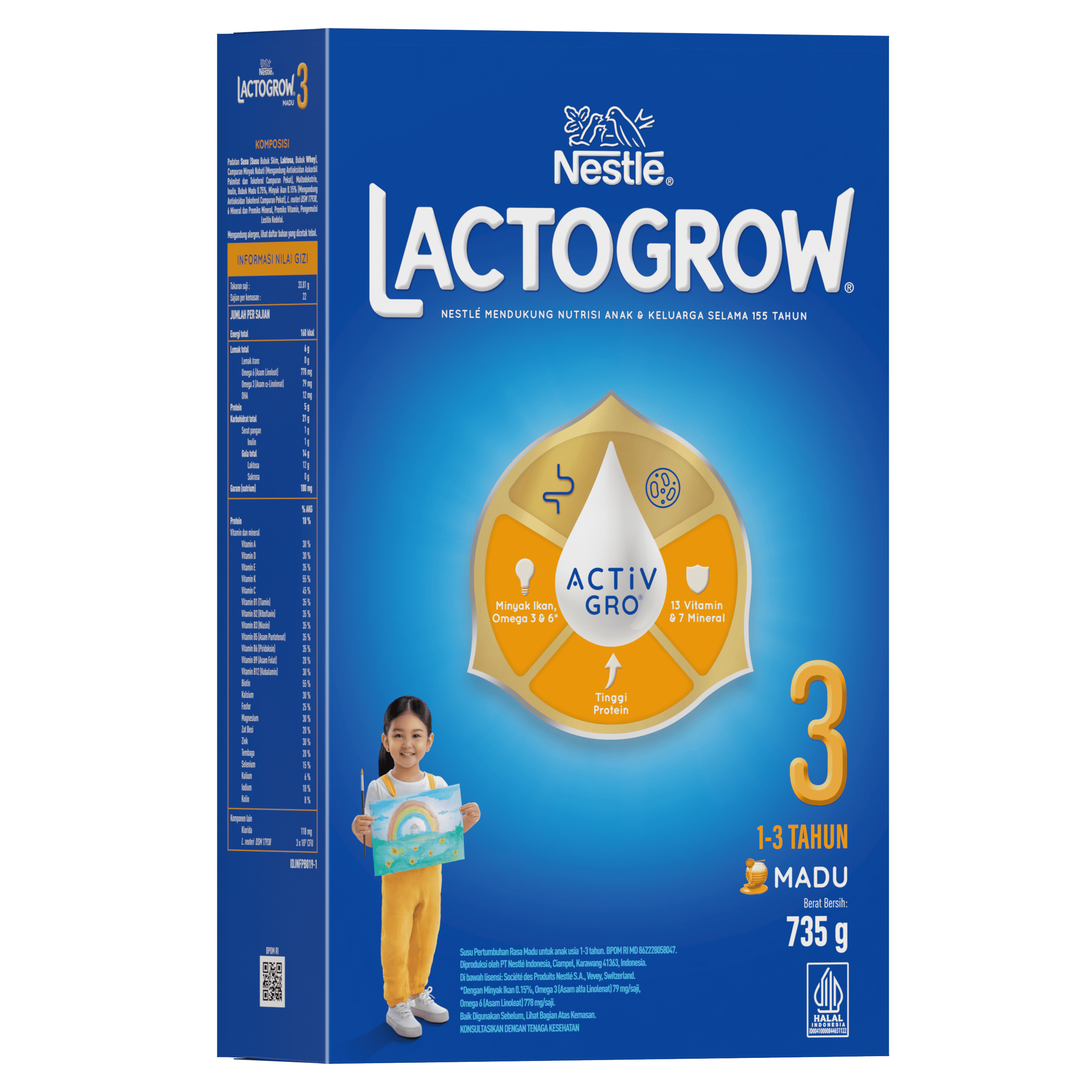 LACTOGROW 3 Madu