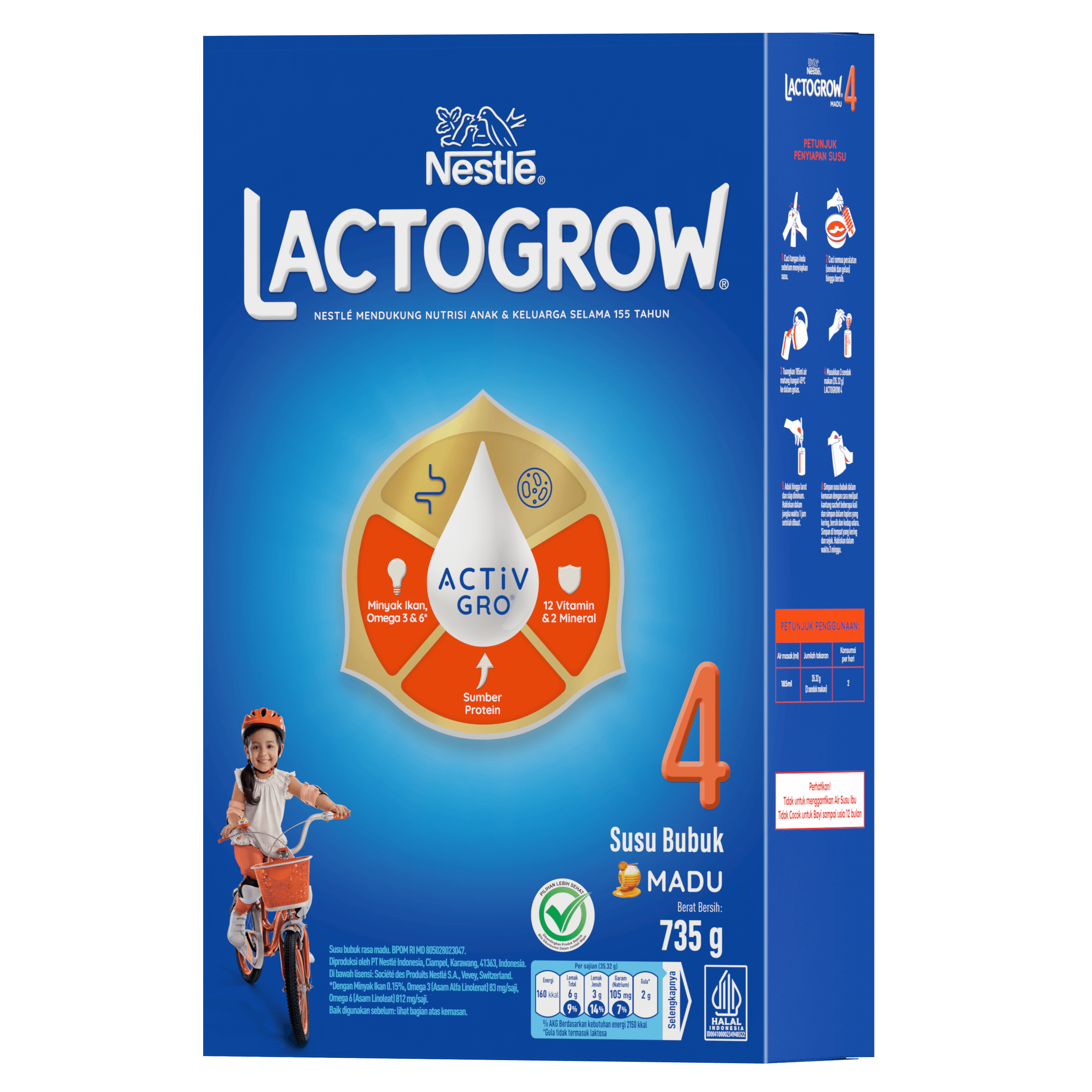 LACTOGROW 4 Madu