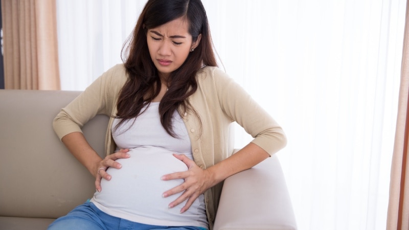 perut terasa kencang bagi ibu hamil