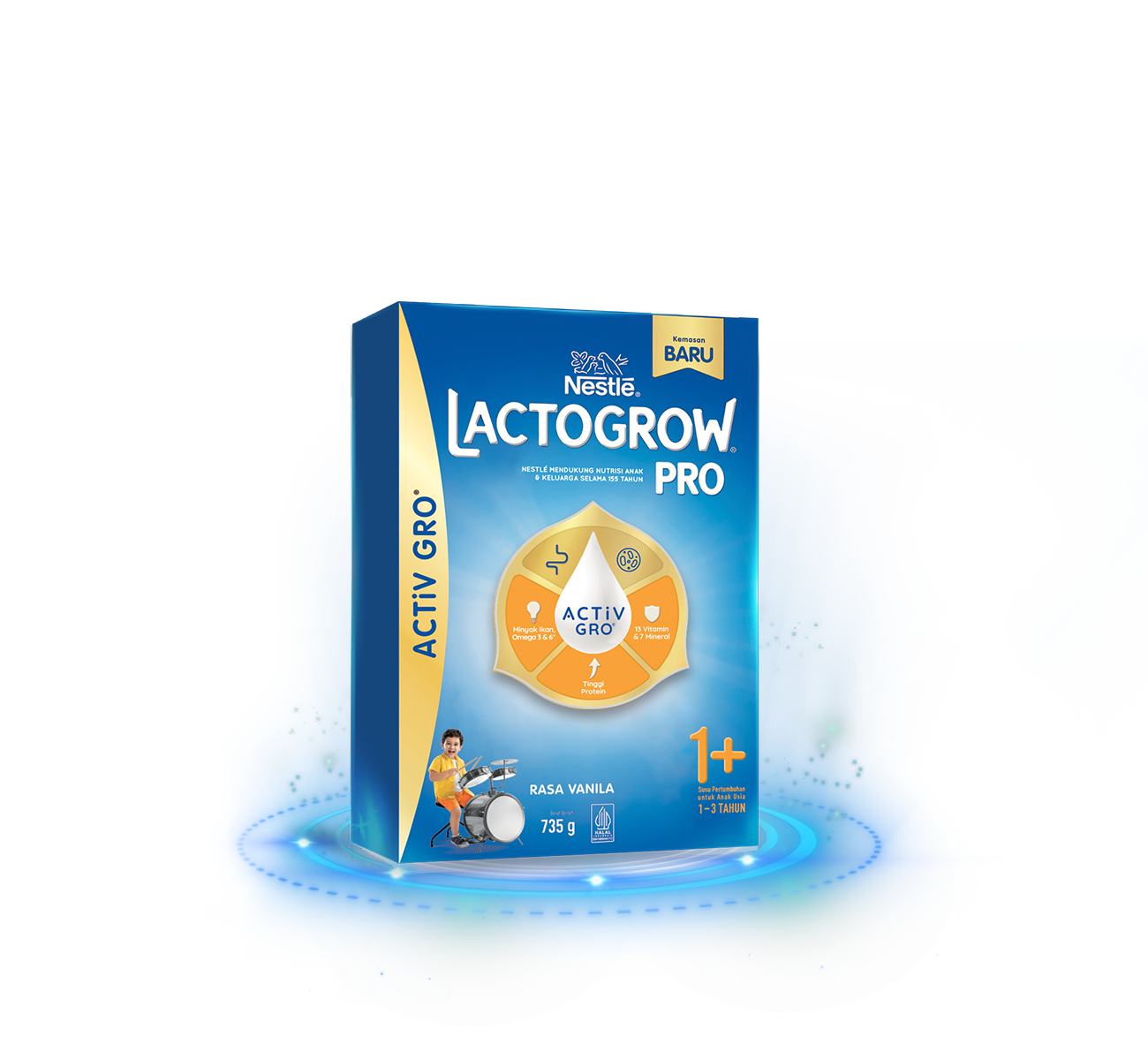 LACTOGROW PRO 1+ Vanila 735g