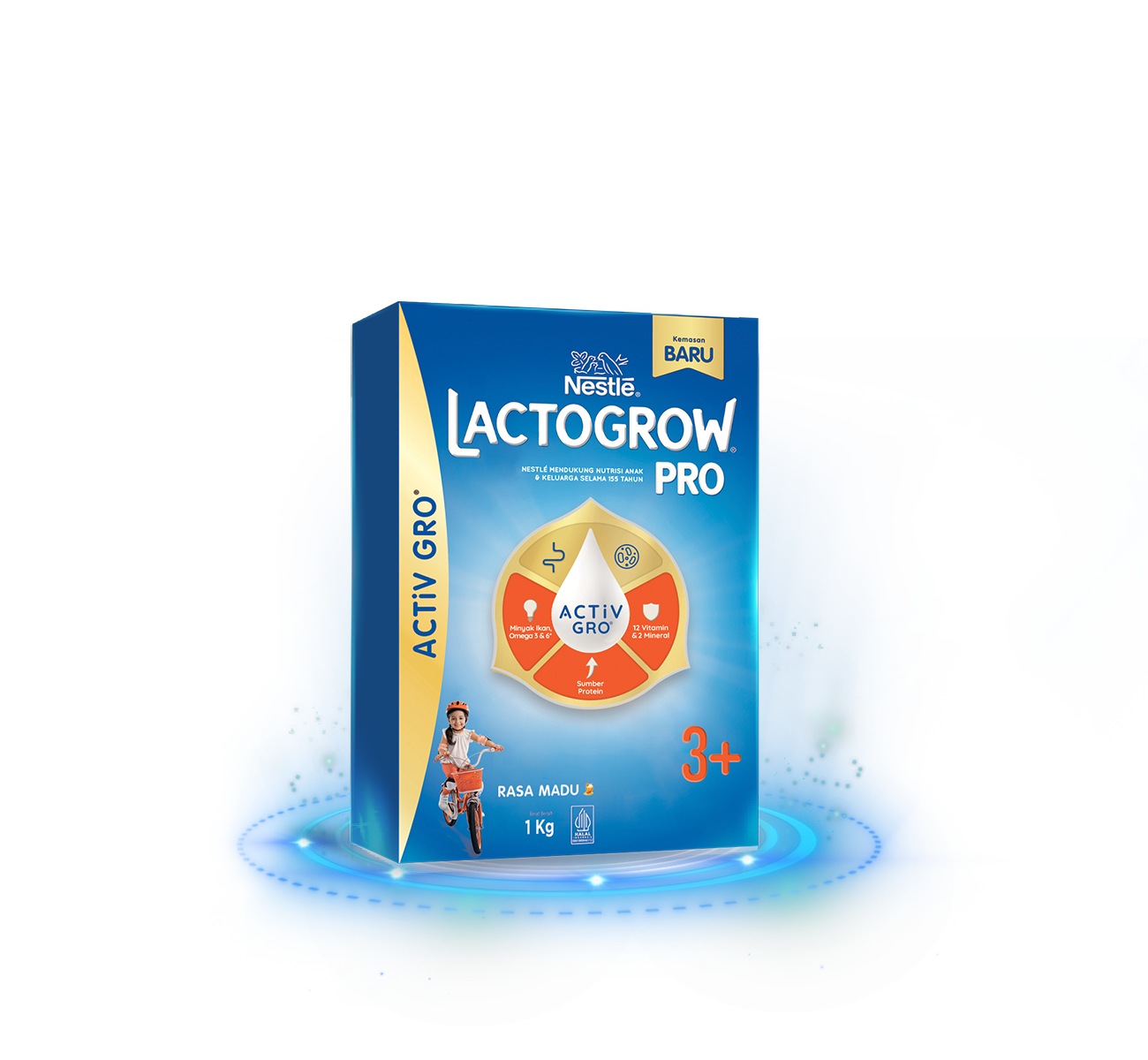 LACTOGROW PRO 3+ Madu 1kg