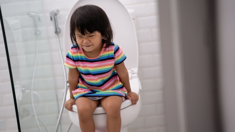 perut anak berbunyi dan mencret