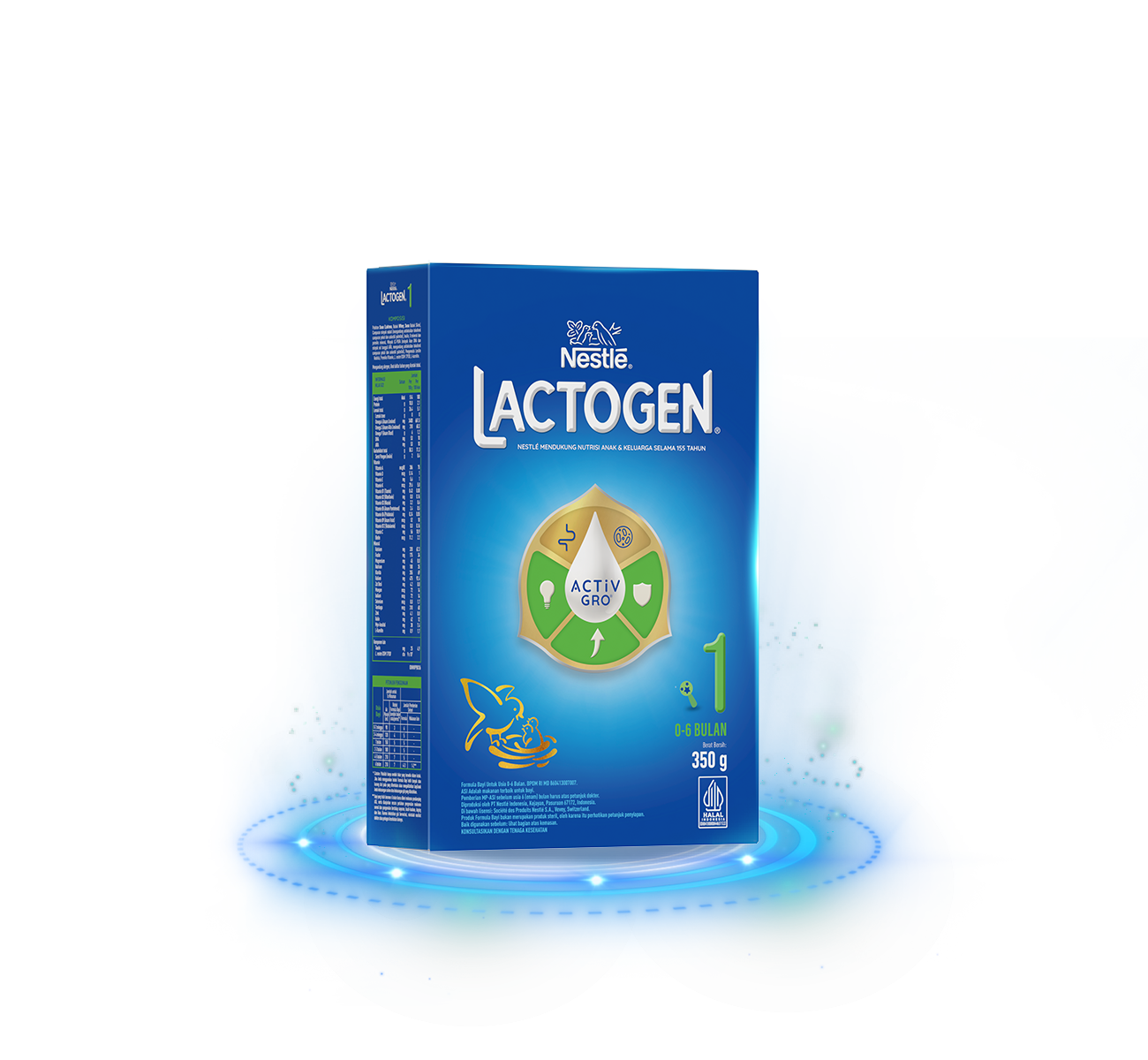 LACTOGEN 0-6 Bulan 350gr