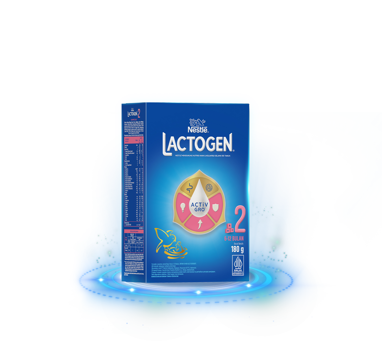LACTOGEN 6-12 Bulan 180gr