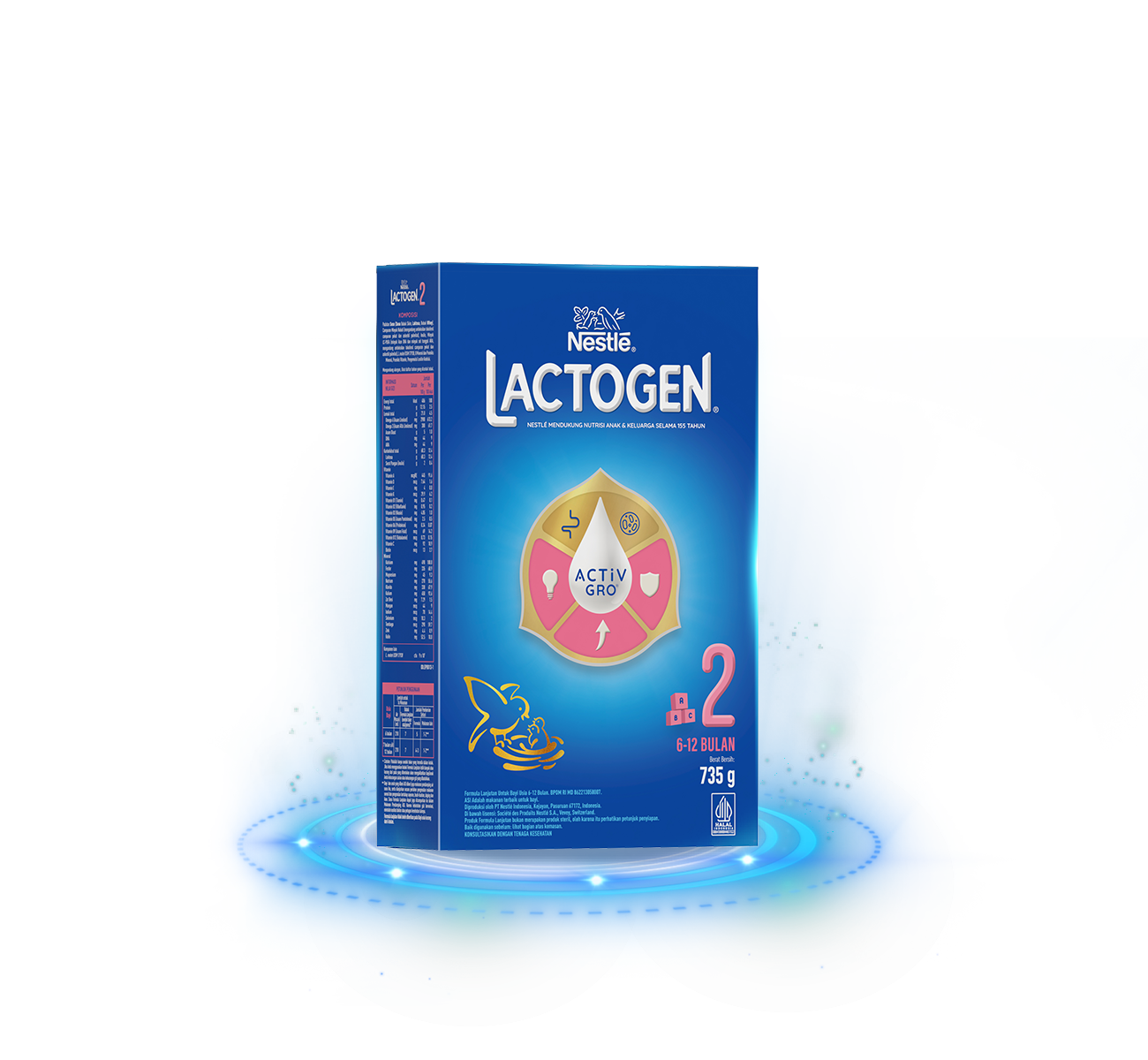 LACTOGEN 6 - 12 Bulan 735gr